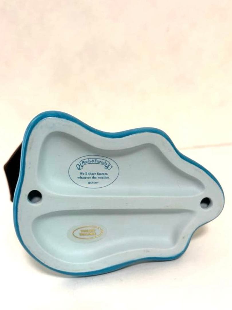 くまのプーさん　陶器フィギュア　傘　ディズニー　レア　プー　置物
