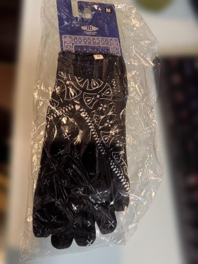 チャレンジャー バンダナ柄 グローブ スマホ対応 ハーレー M