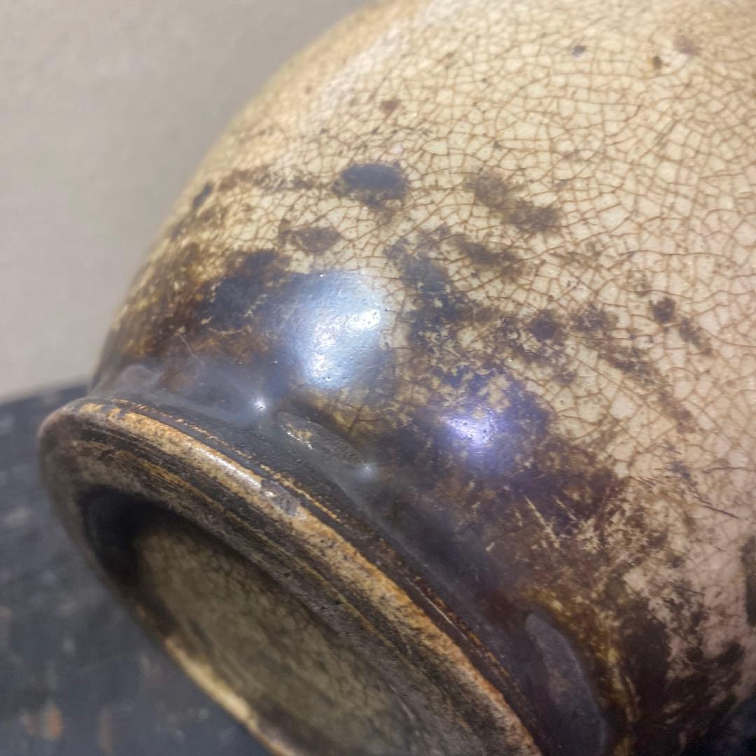 黄瀬戸徳利　20cm12cm