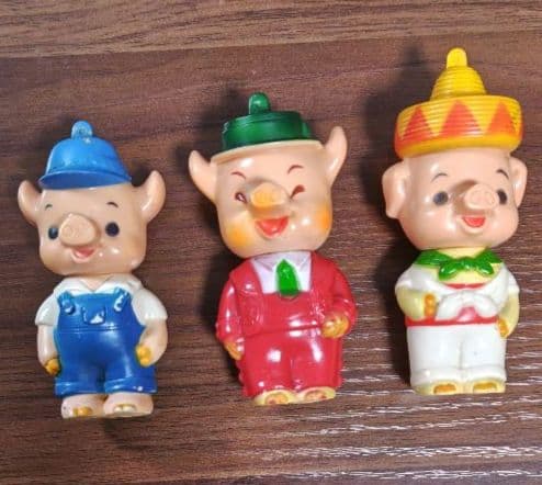 ３匹の子豚 ブーフーウー ソフビ人形 まとめ売り その２
