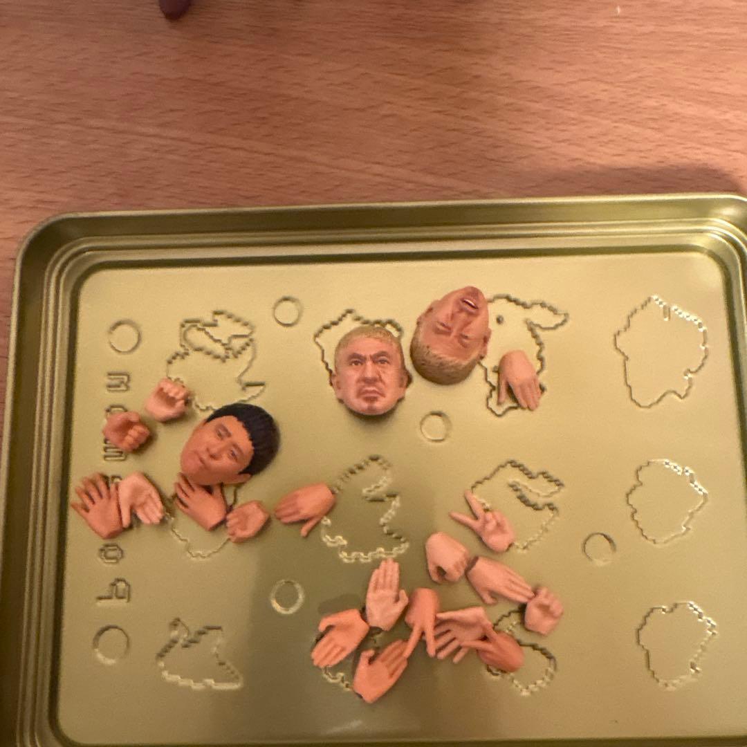 ダウンタウン　フィギュア 交換パーツ付き