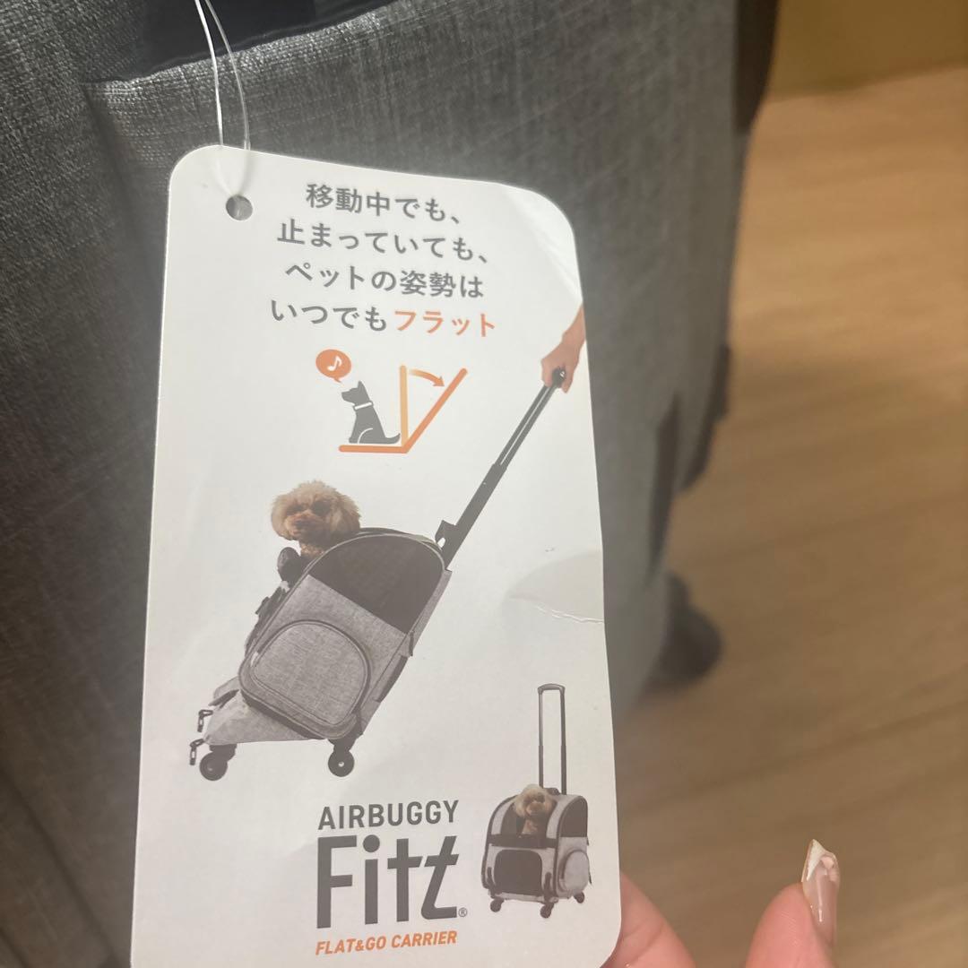 AIRBUGGY ペットキャリーバッグ グレー