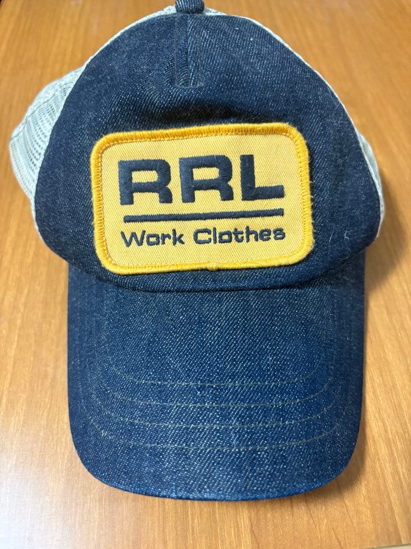 RRL デニムメッシュキャップ ワンサイズ