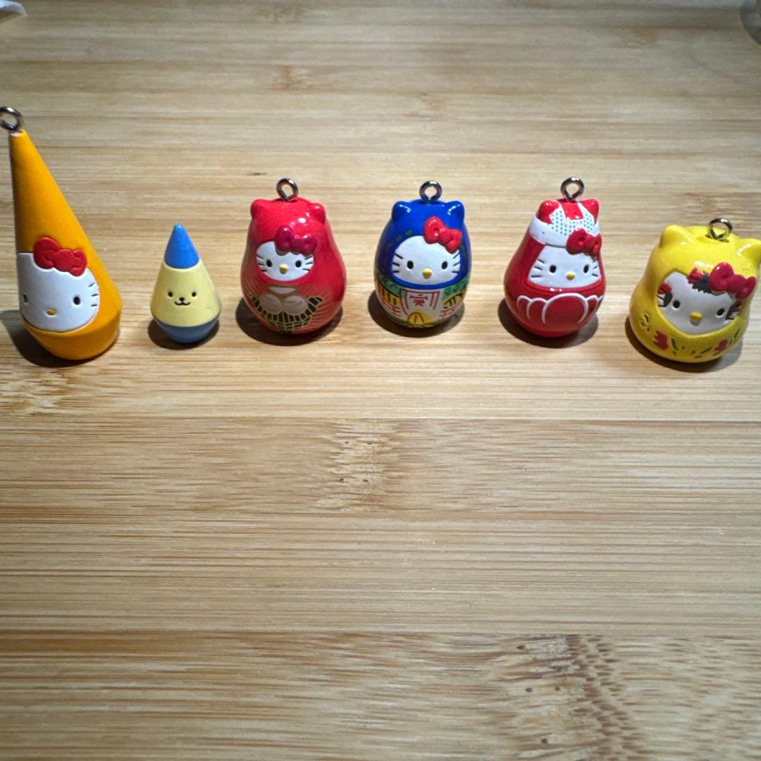 【日本限定・激レア】ふるさと紀行　ハローキティ民芸風マスコット　全24フルセット