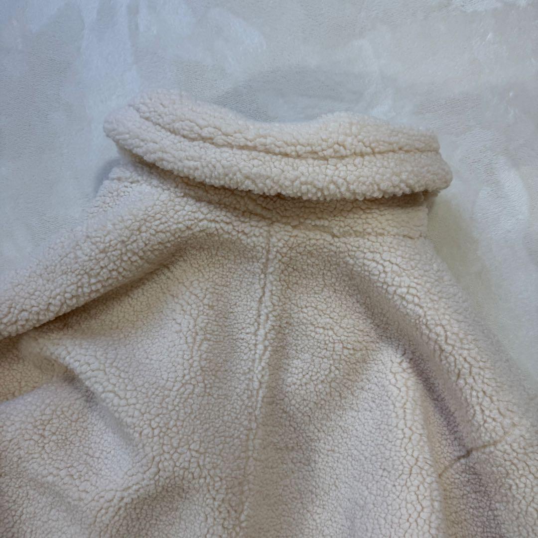 極美品 rienda リエンダ テディボア 2WAY ロングコート S