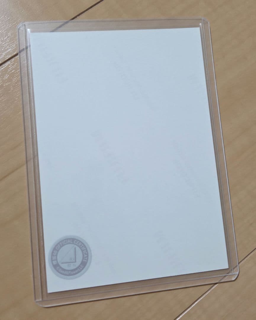 櫻坂　村山美羽　直筆　生写真　クリスマス衣装2024