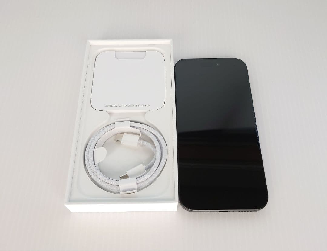 iPhone15 A3089 ブラック 128GB 未使用品