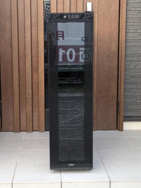 ルフィエール ワインセラー LW-D18 60L 18本収納 28×56×103