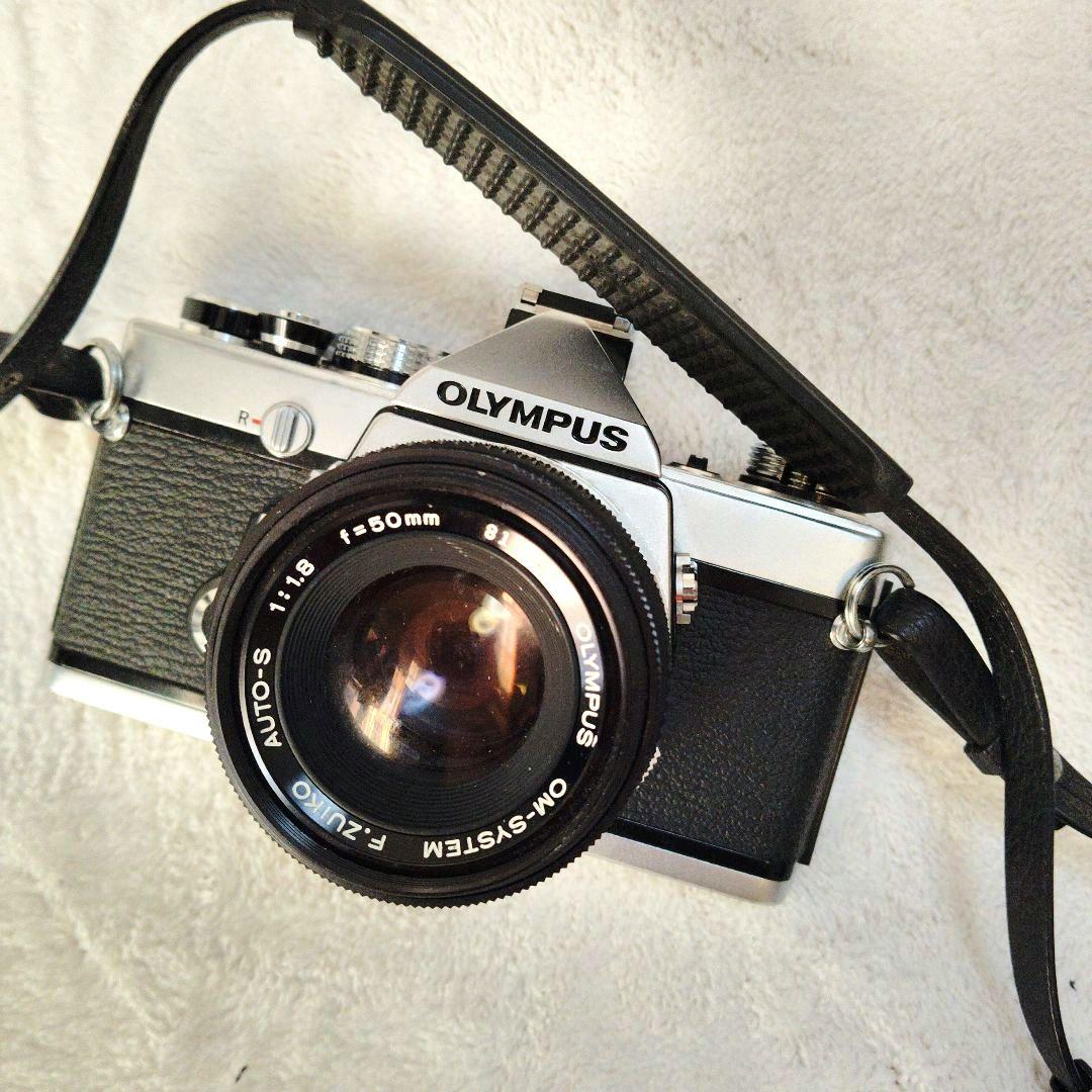 ■美品■ OLYMPUS OM-1N F.ZUIKO 50mmf1.8ストラップ