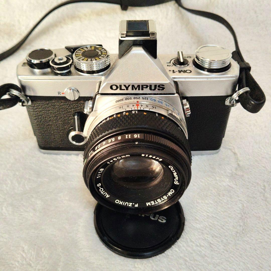 ■美品■ OLYMPUS OM-1N F.ZUIKO 50mmf1.8ストラップ