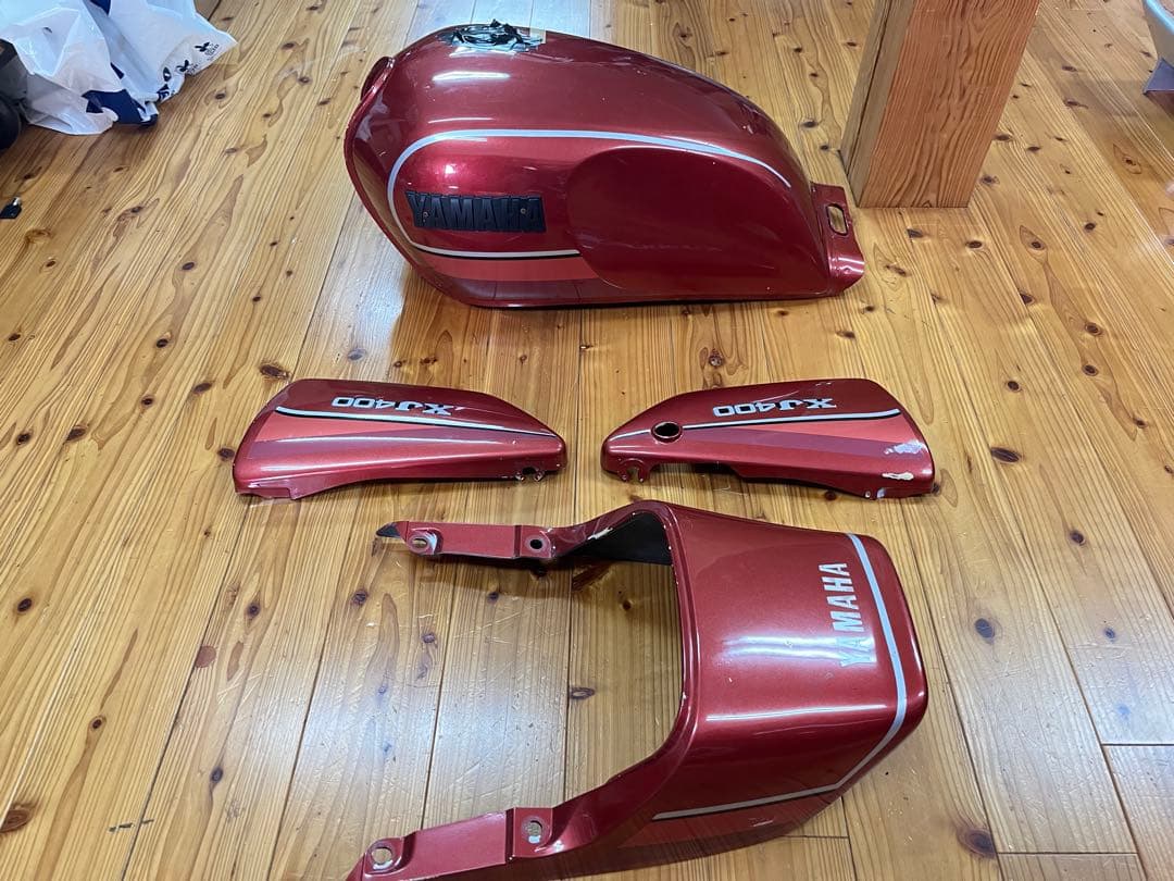 Yamaha XJ400 XJ550 タンク　サイドカバー　テールカウル　セット