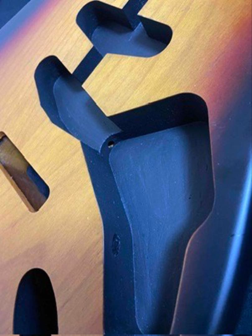 ストラトキャスターサテン塗装サンバーストボデイ&メイプルネック訳あり特価セット