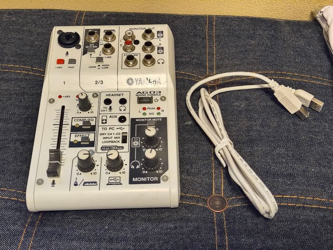 YAMAHA AG03 アナログミキサー