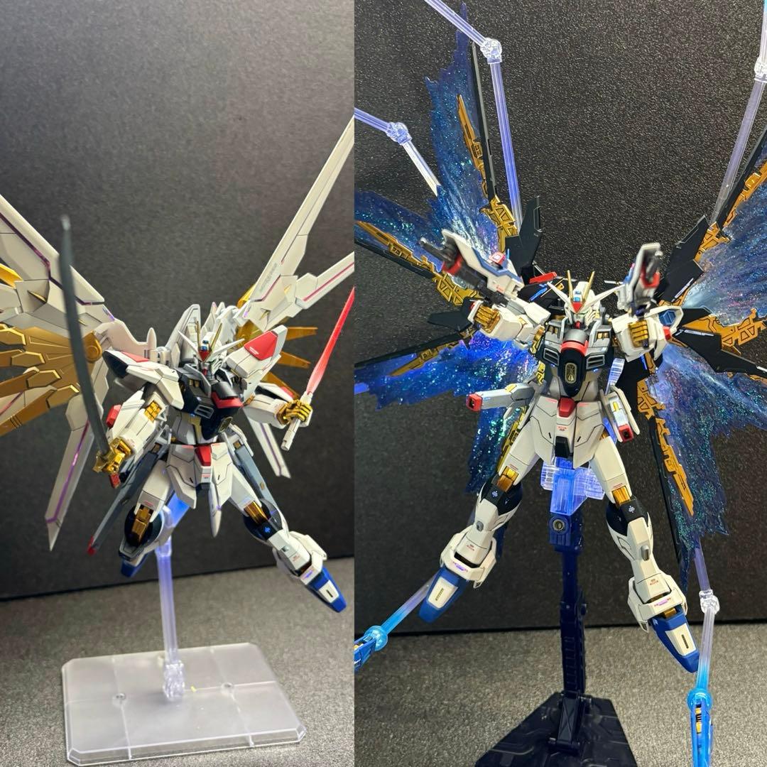 HG マイティーストライクフリーダムガンダム　ストライクフリーダム弐式　完成品