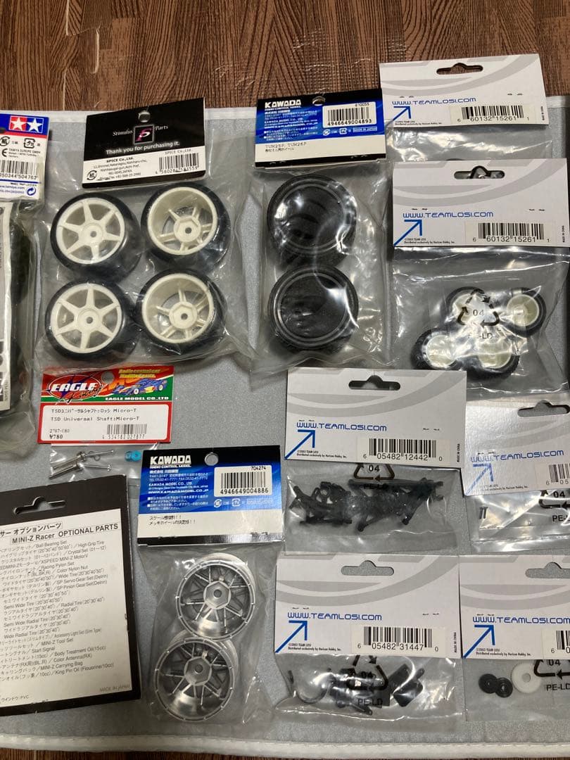 ミニッツ ラジコン 部品まとめ売り タイヤホイールモーター