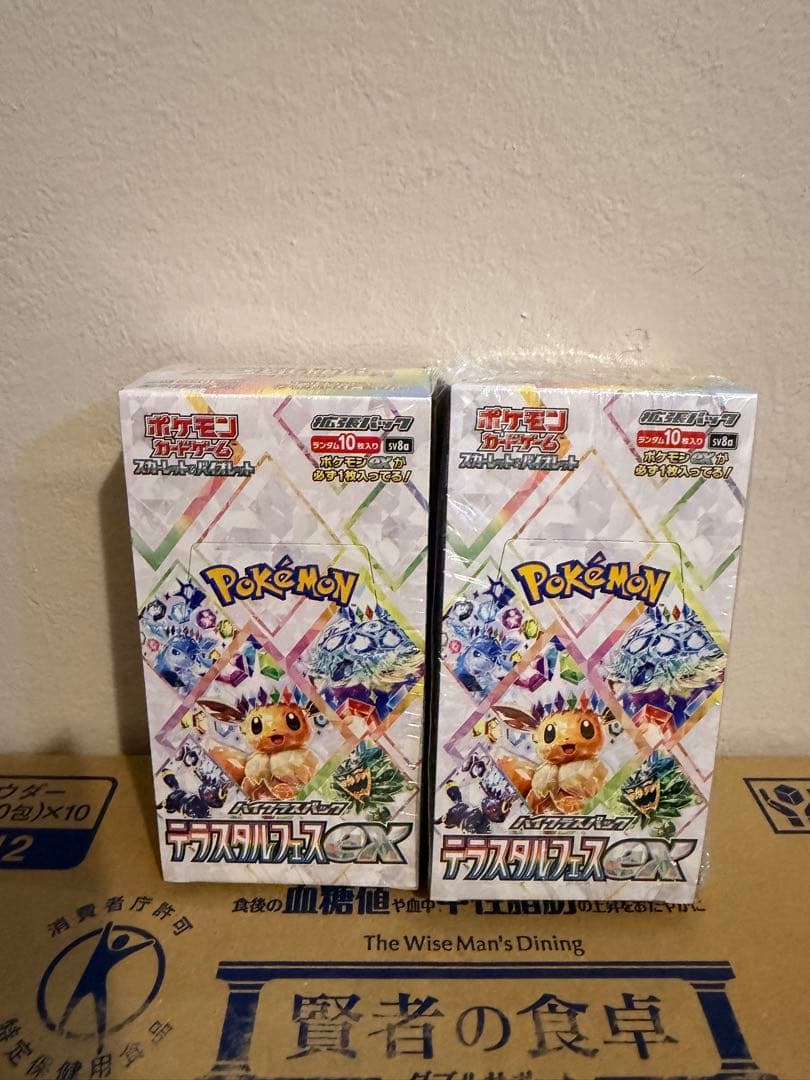 ポケモンカード テラスタルEX 2箱セット