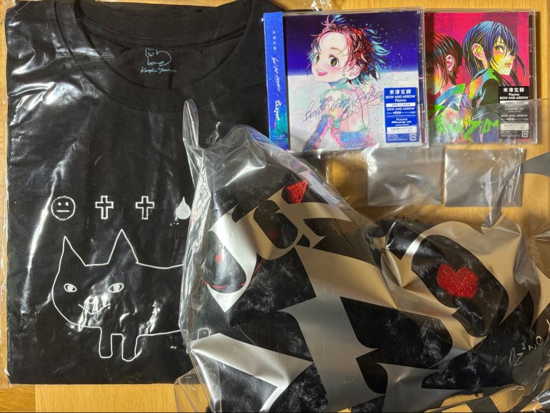 米津玄師　リイシューねこちゃん　ねこちゃんTシャツ　CD2枚セット