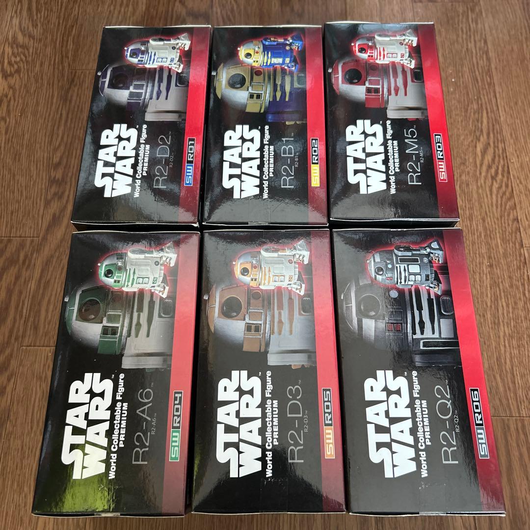 スターウォーズ コレクタブル PREMIUM R2 unit 6体セット