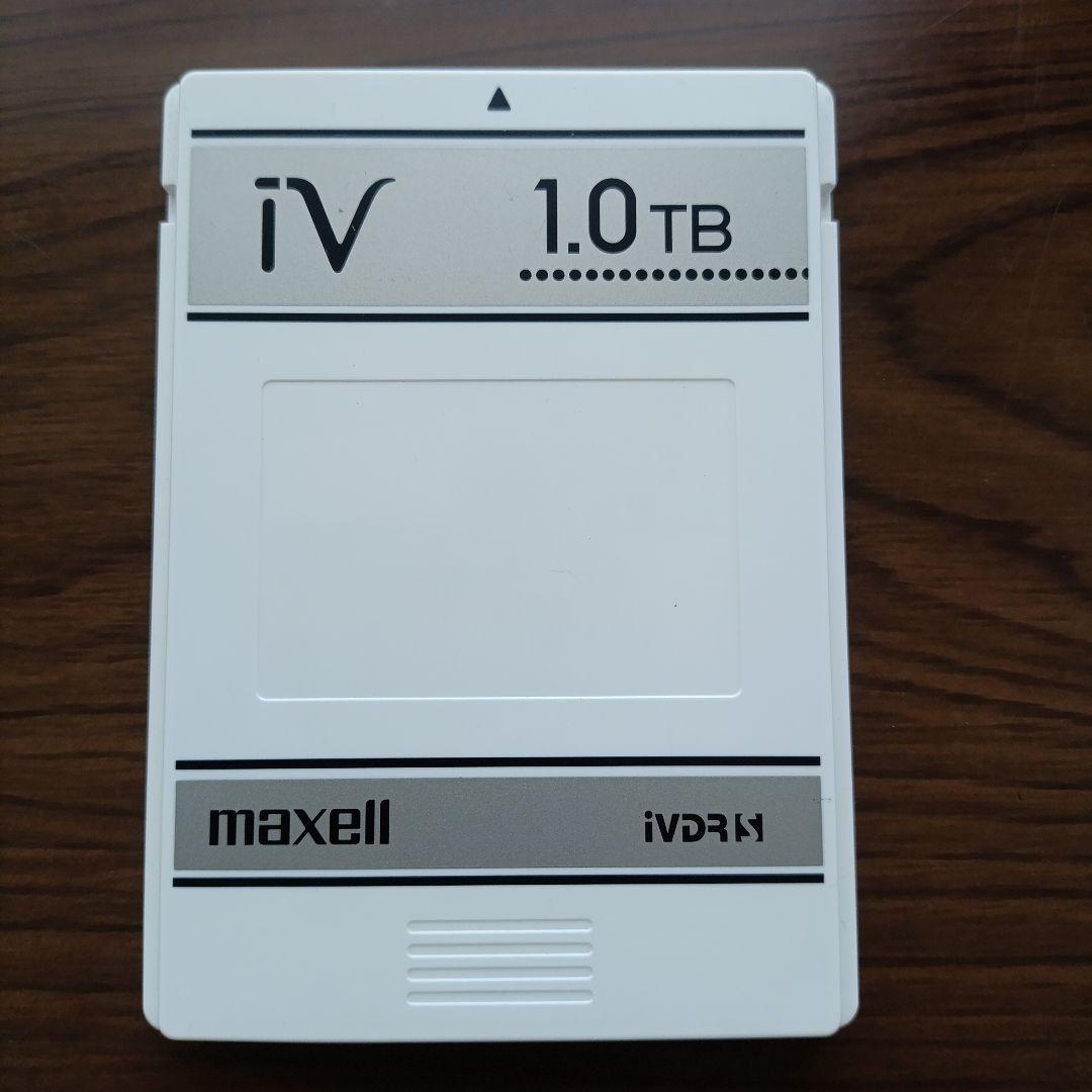 maxell iVDRS 1TB 動作確認済み マクセル wooo ivdr-s