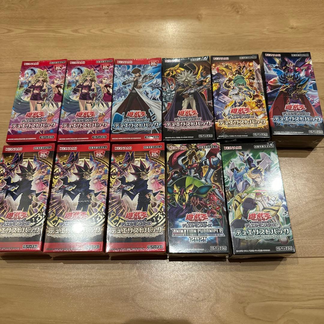遊戯王　デュエリストパック等　11BOX