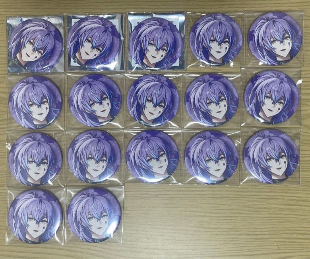 [最終値下げ]にじさんじ 星導ショウ 1周年 缶バッジ 17個