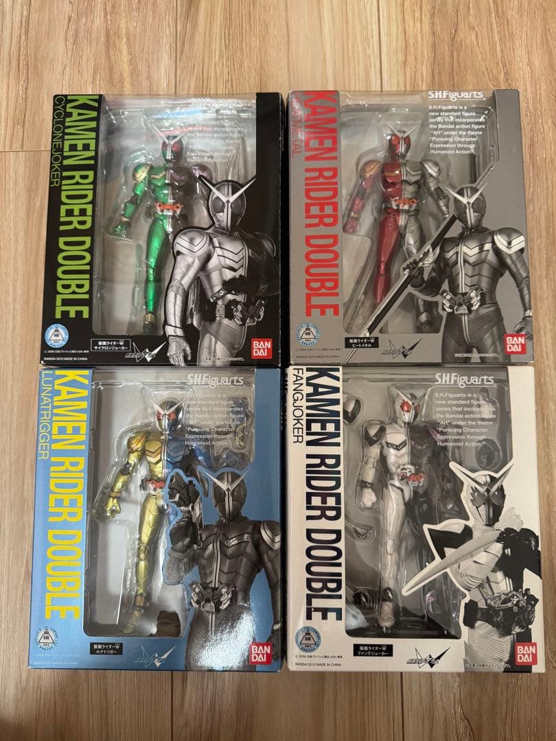 【開封】S.H.Figuarts 仮面ライダーW 17個+おまけセット