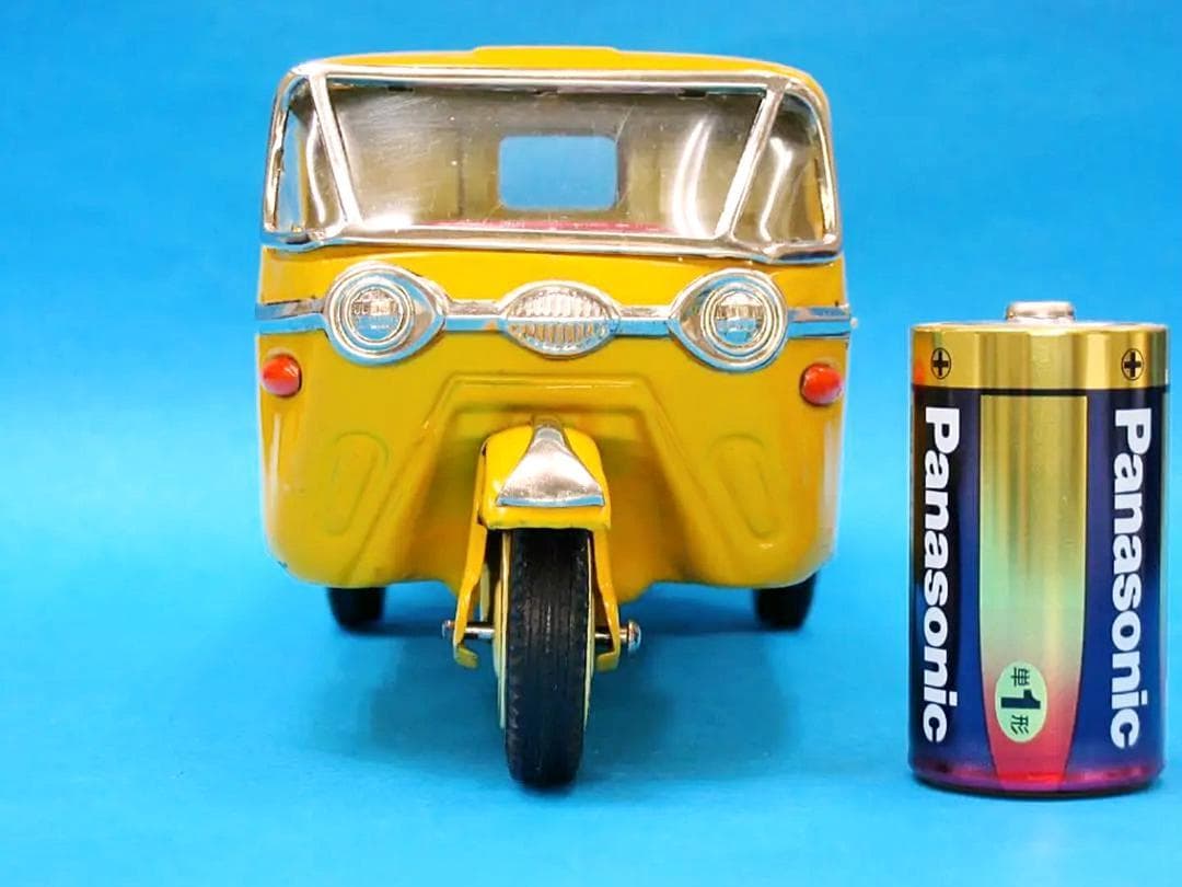 オート三輪　日通　ブリキ玩具