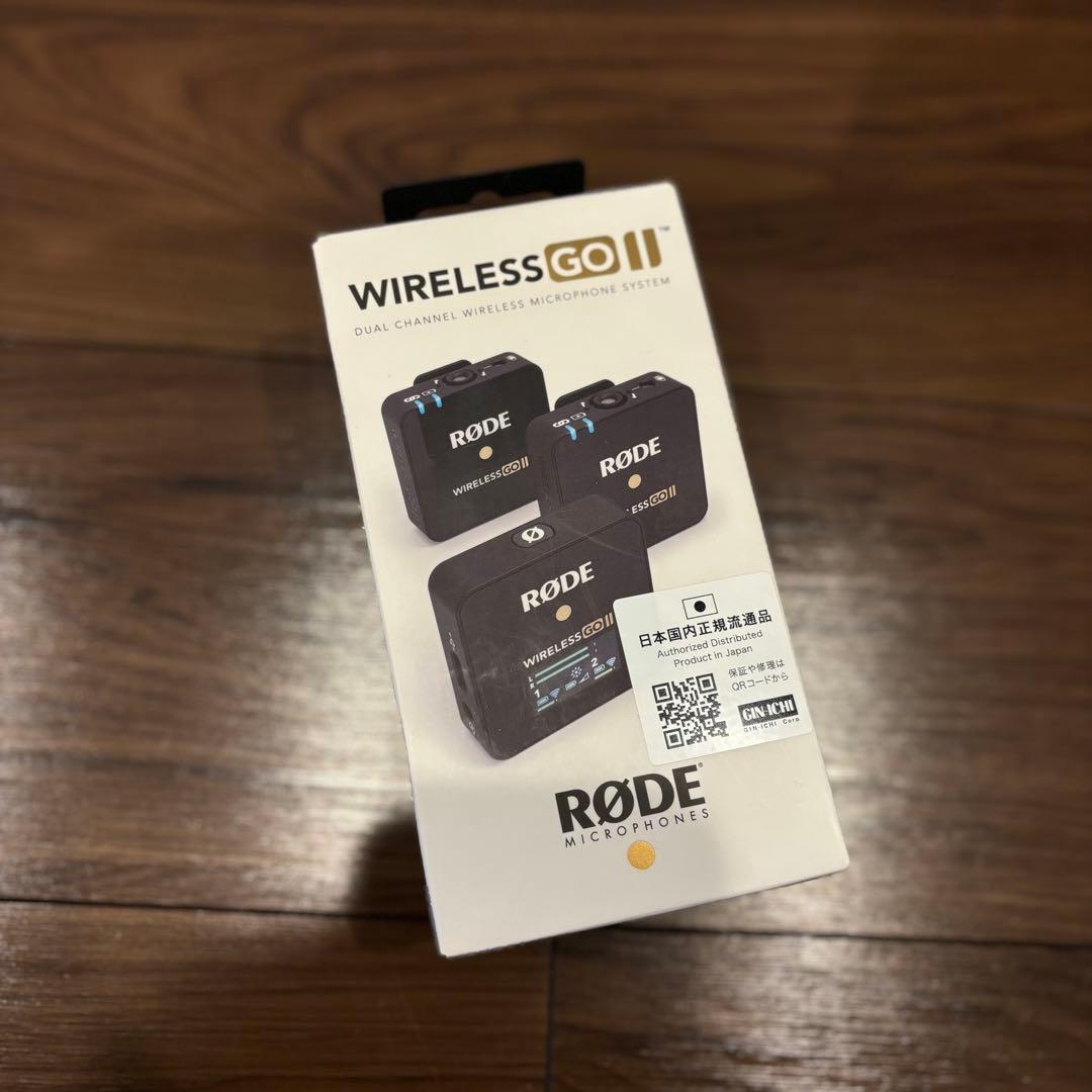 RODE Wireless GO IIワイヤレス送受信機マイクシステム