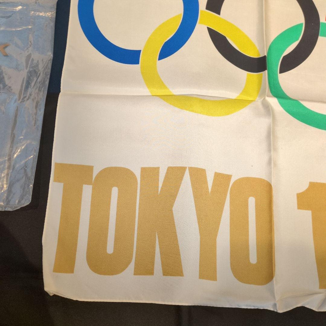 1964年東京オリンピックの旗(フラッグ) 当時物 亀倉雄策 超美品 レア 貴重