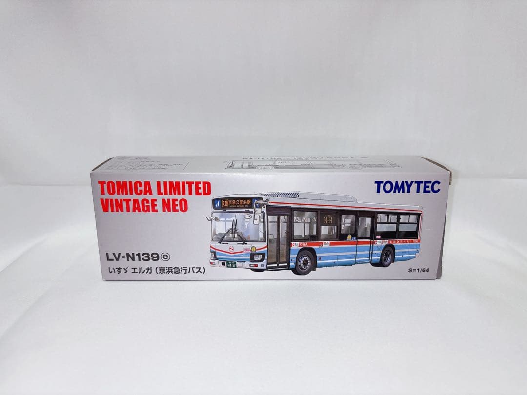 トミーテック リミテッドヴィンテージNEO いすゞエルガ 京浜急行バス 1/64