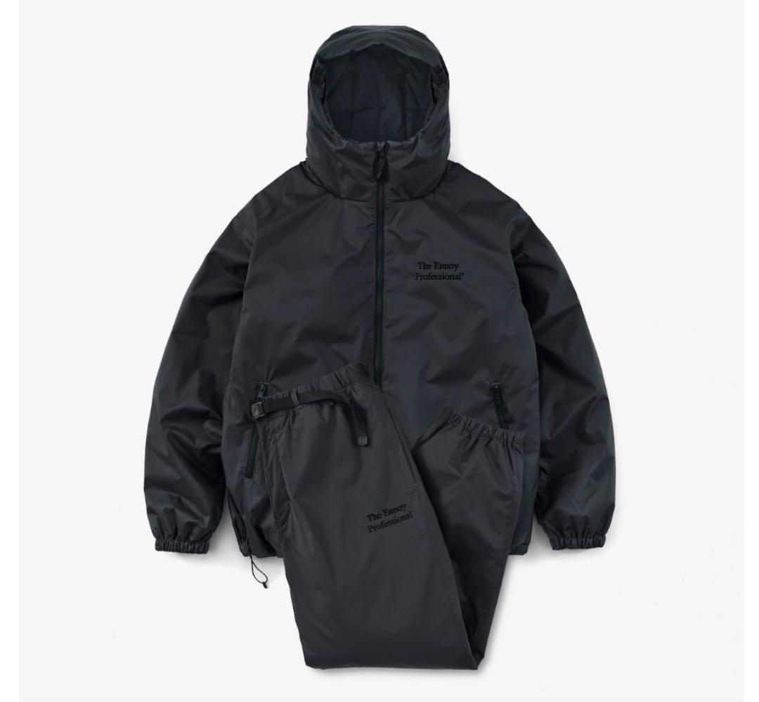ジャケット・アウター Ennoy PROFESSIONAL PADDED SETUP BLACK