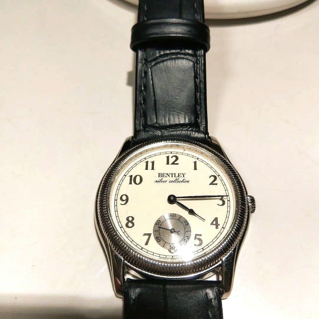 BENTLEY 純銀側　スモールセコンド　稼働美品