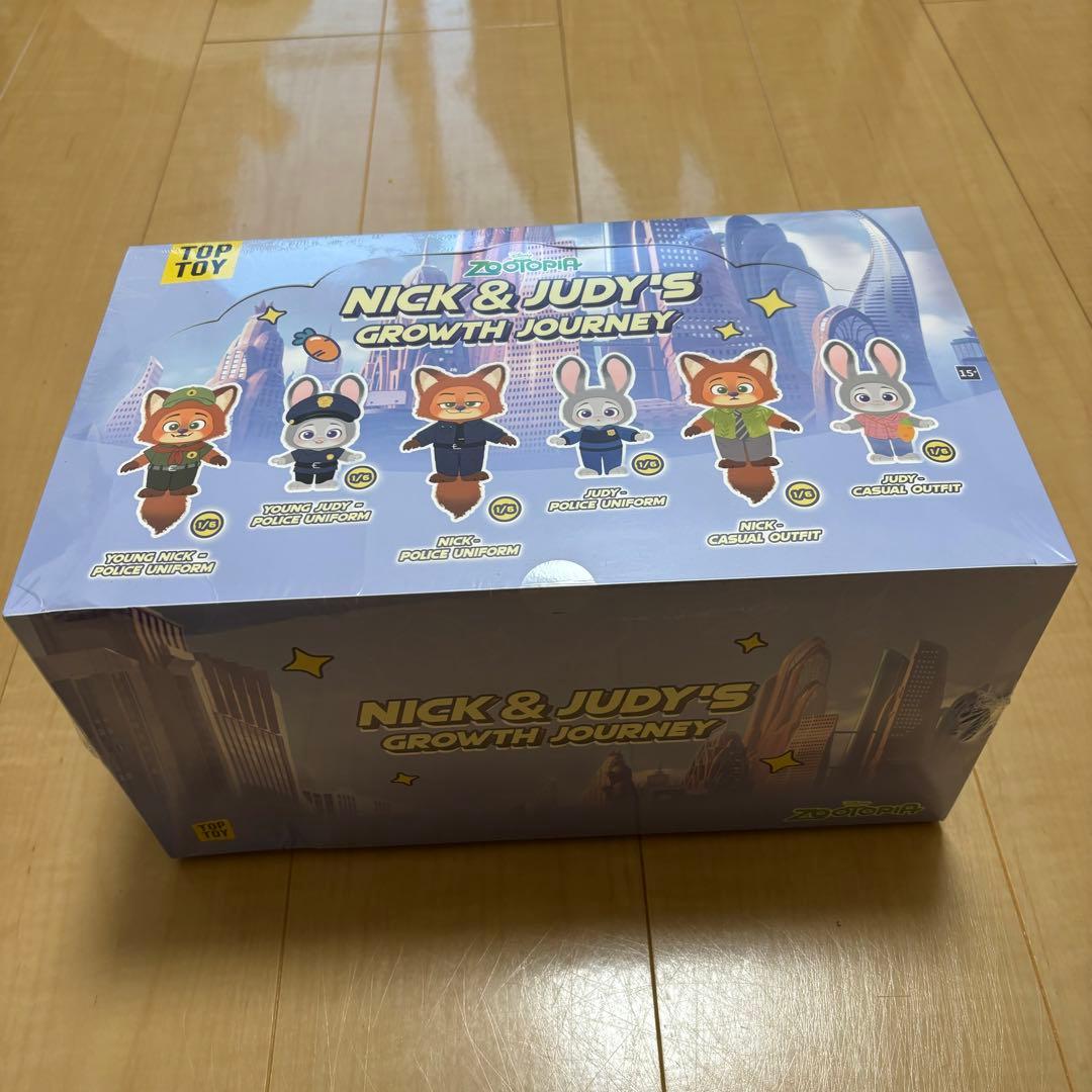 格安スタート❣️【正規品】新品未開封　TOPTOY ズートピア　ニックジュディ6箱