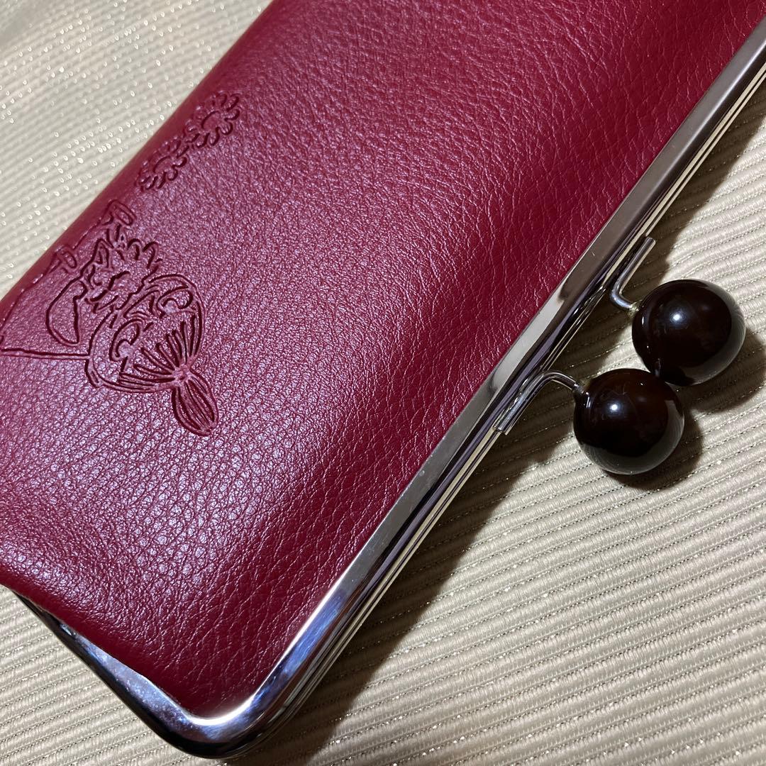 ムーミン　がま口　長財布