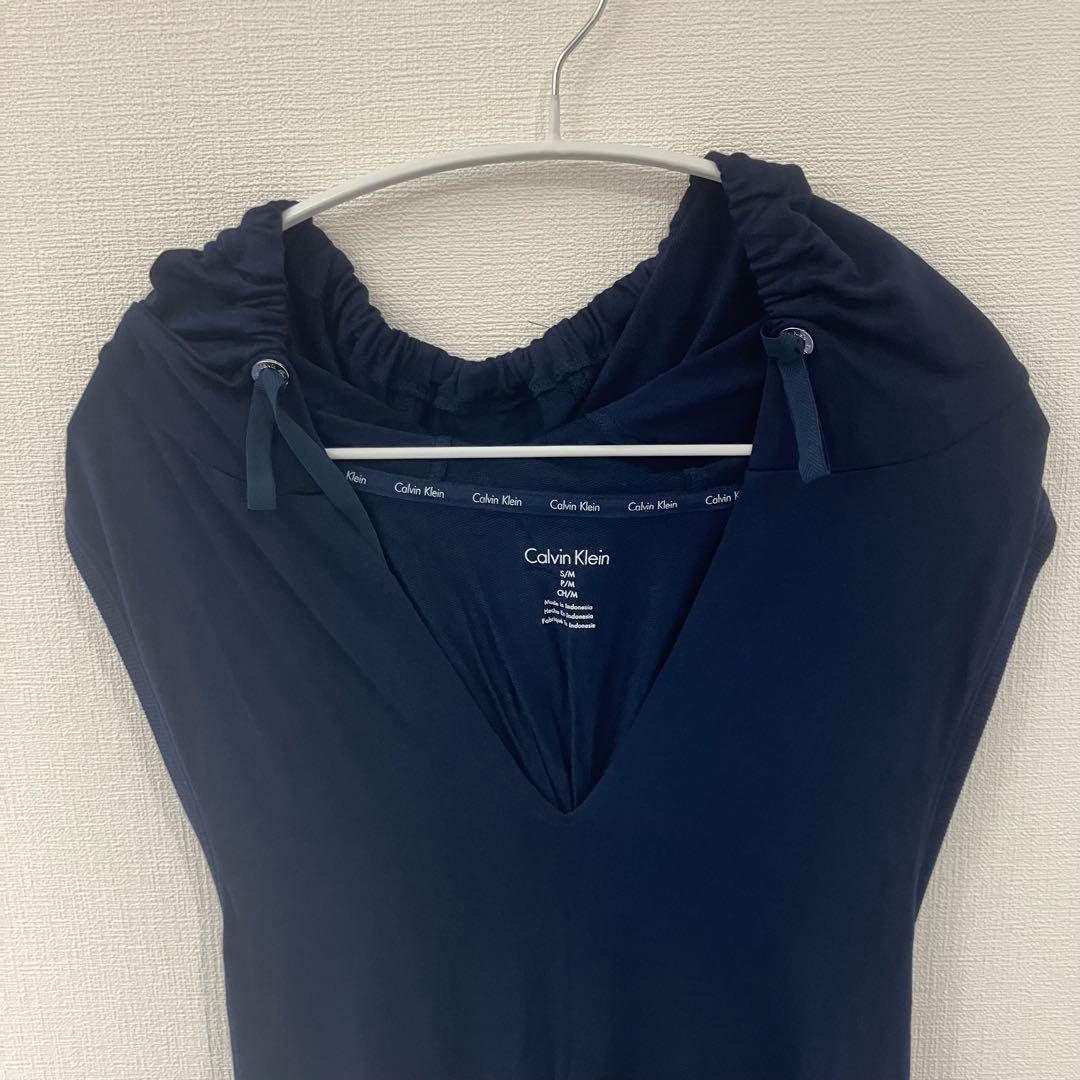 【新品】  ノースリーブ ビーチカバーアップ パーカー