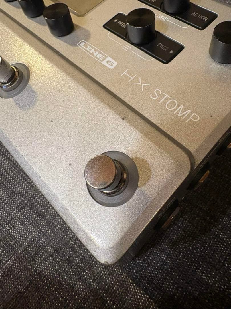 line6 hx stomp シルバーエディション