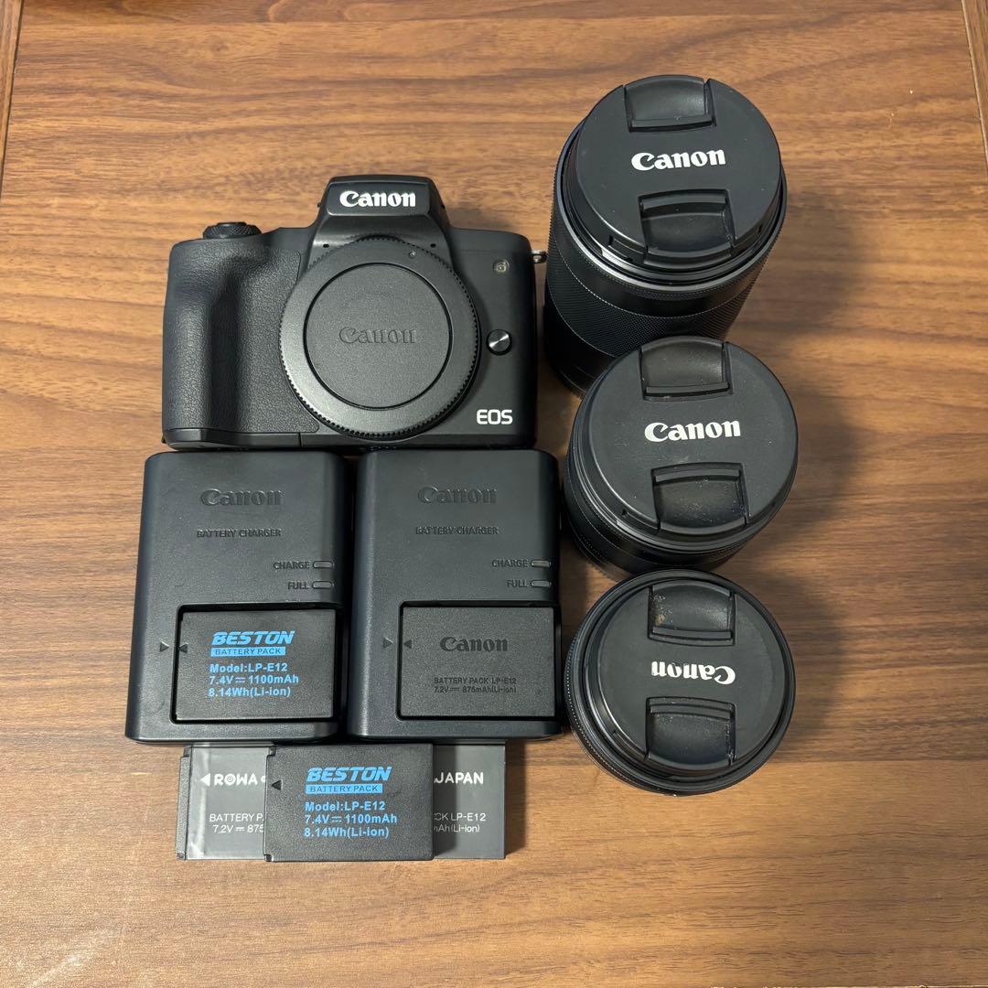 Canon EOS KissMミラーレス一眼カメラ