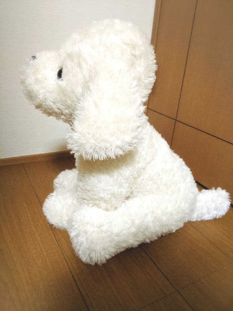 特大 ビッグ 新品 犬 ホワイト ぬいぐるみ 大型犬 ラブラドール 白 いぬ