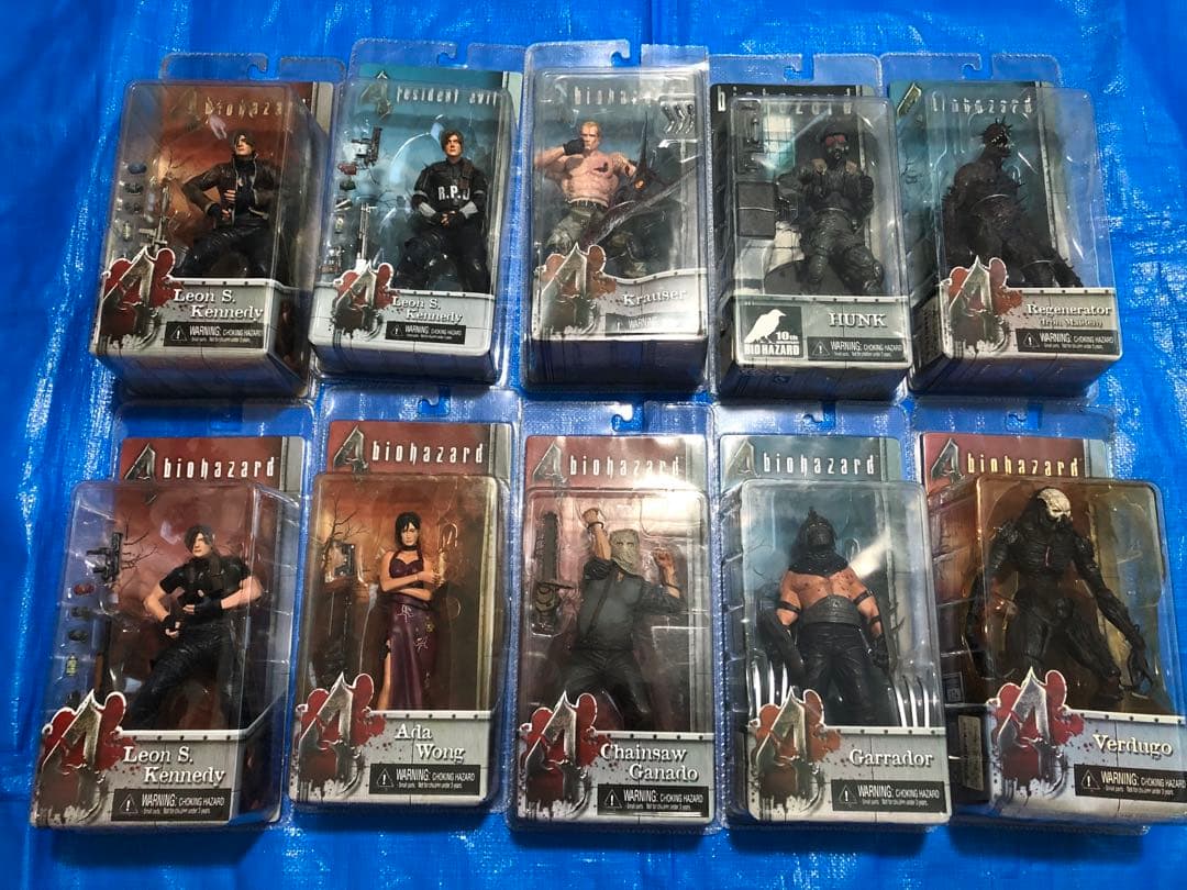 バイオハザード　NECA フィギュア　10体