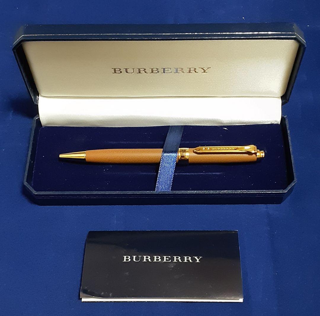 バーバリーBURBERRY　ツイスト式ボールペン