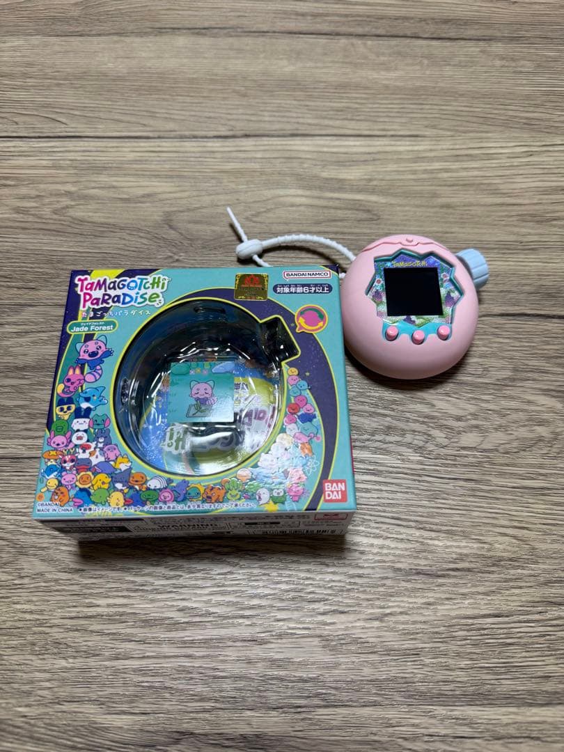 たまごっちパラダイス　たまパラ　ジェイドフォレスト（保護カバー・シール付き）