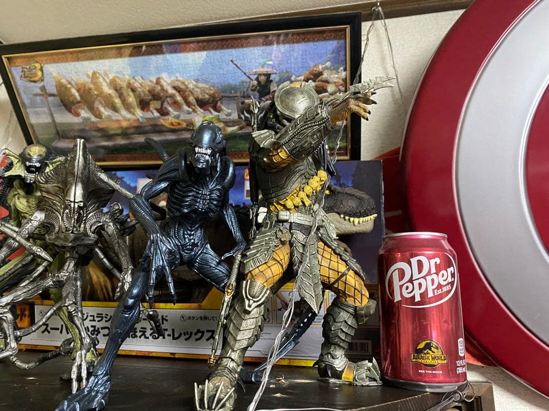 T*7様 エイリアン プレデリアン プレデター フィギュア セット 一応16日ま