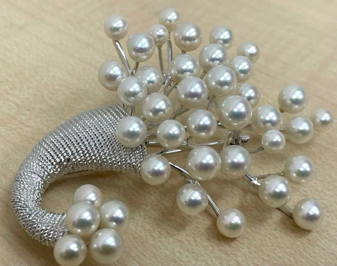 ⭐️パール ブローチ レディース アクセサリー 冠婚葬祭