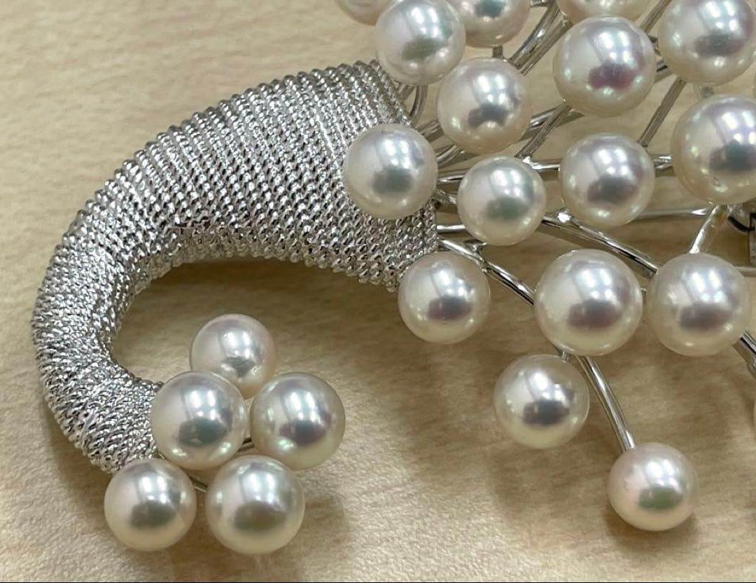 ⭐️パール ブローチ レディース アクセサリー 冠婚葬祭