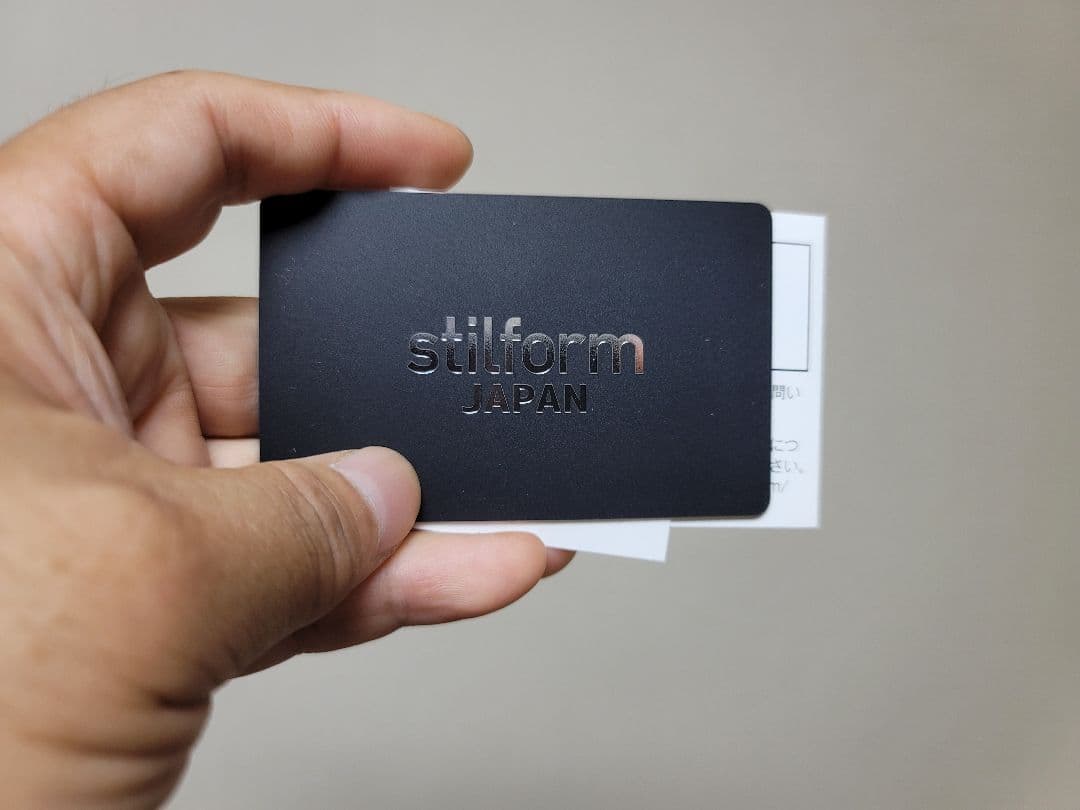 stilform チタニウム　黒 DLCコーティング ボールペン　チタ