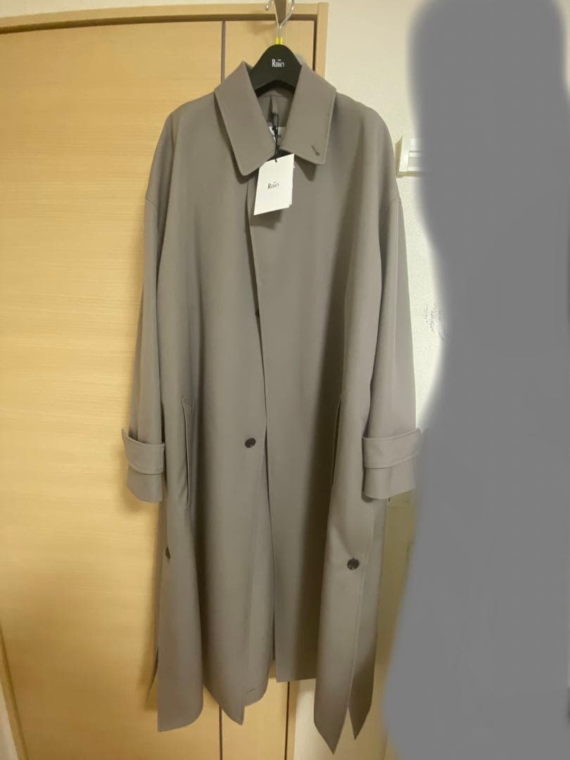 THE RERACS バルカラーコート　グレージュ