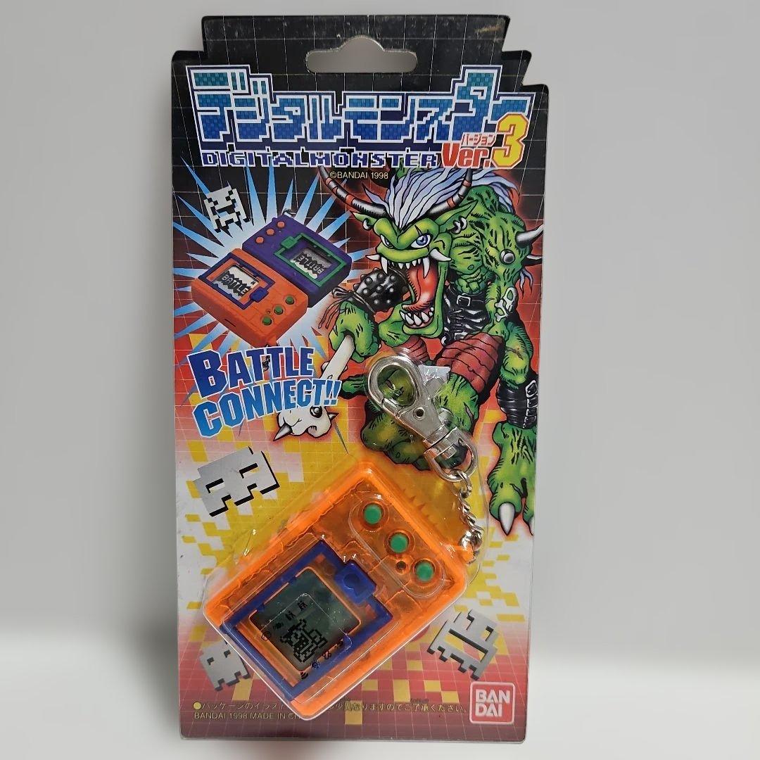 デジタルモンスター　Ver.3　クリアオレンジ