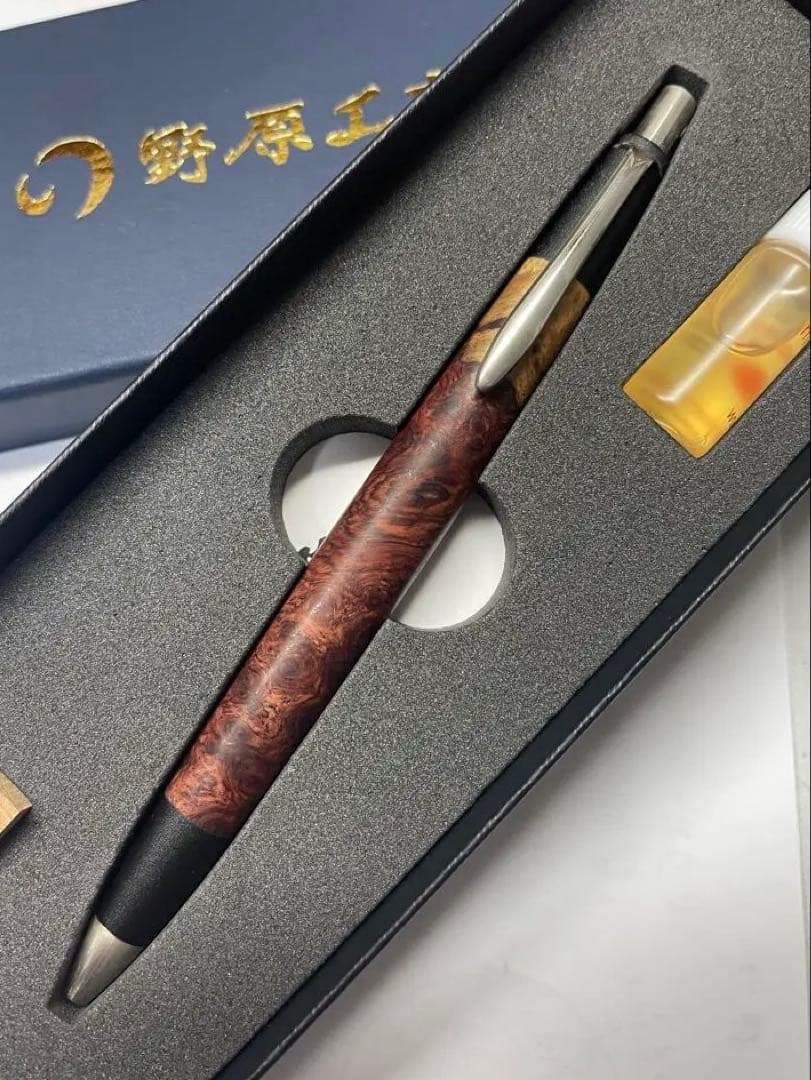 ボナンペン 本花梨瘤 源平 シャーペン 0.5mm