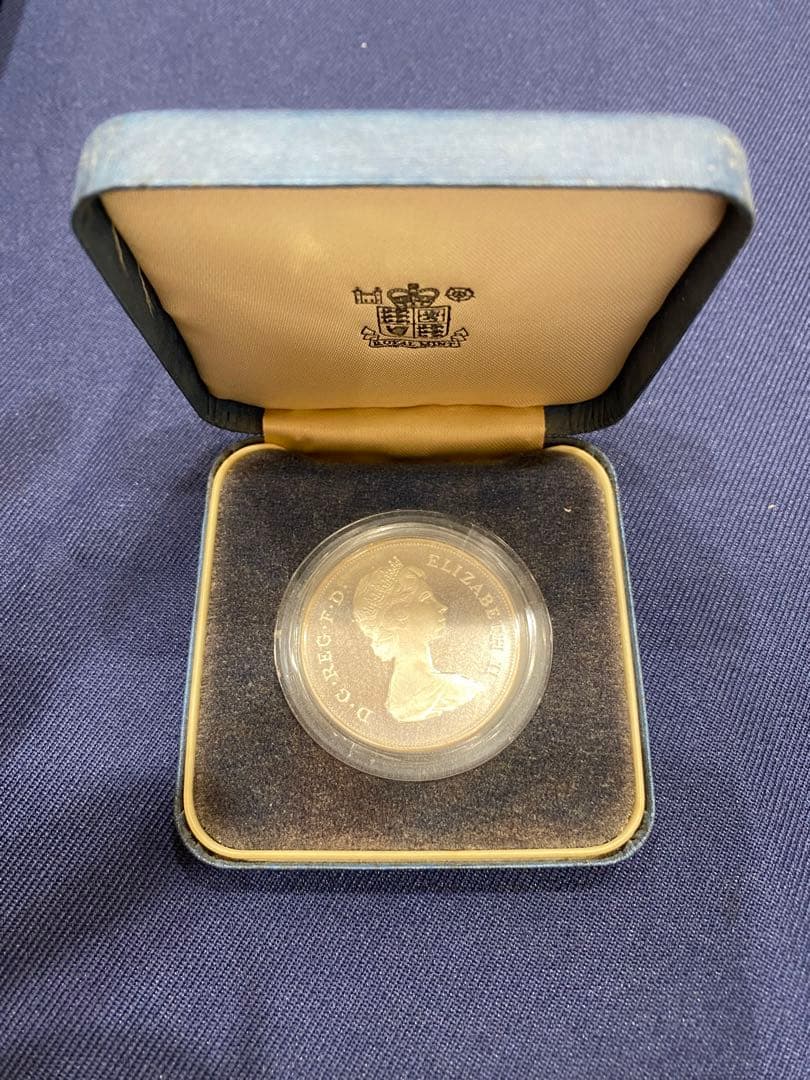 イギリス記念銀貨SV925