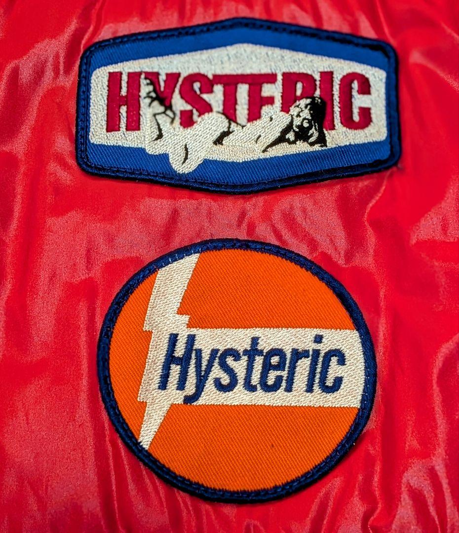 HYSTERIC GLAMOUR レーシング フーデッドブルゾン プリマロフト